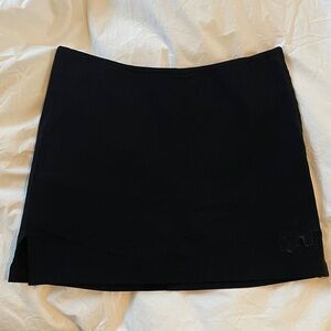 UNIF Black Mini Skort